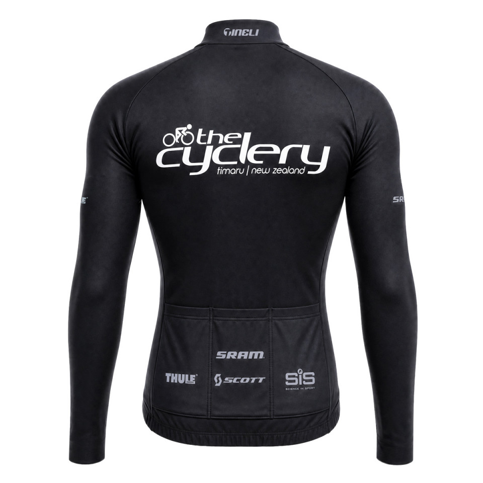 TheCyclery Pro Aero Winter Jersey Back