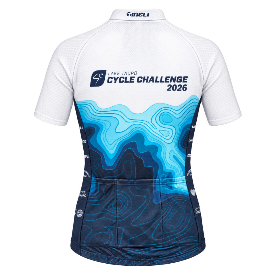 Tineli Lake Taupo Challenge WMN Race Jersey Back