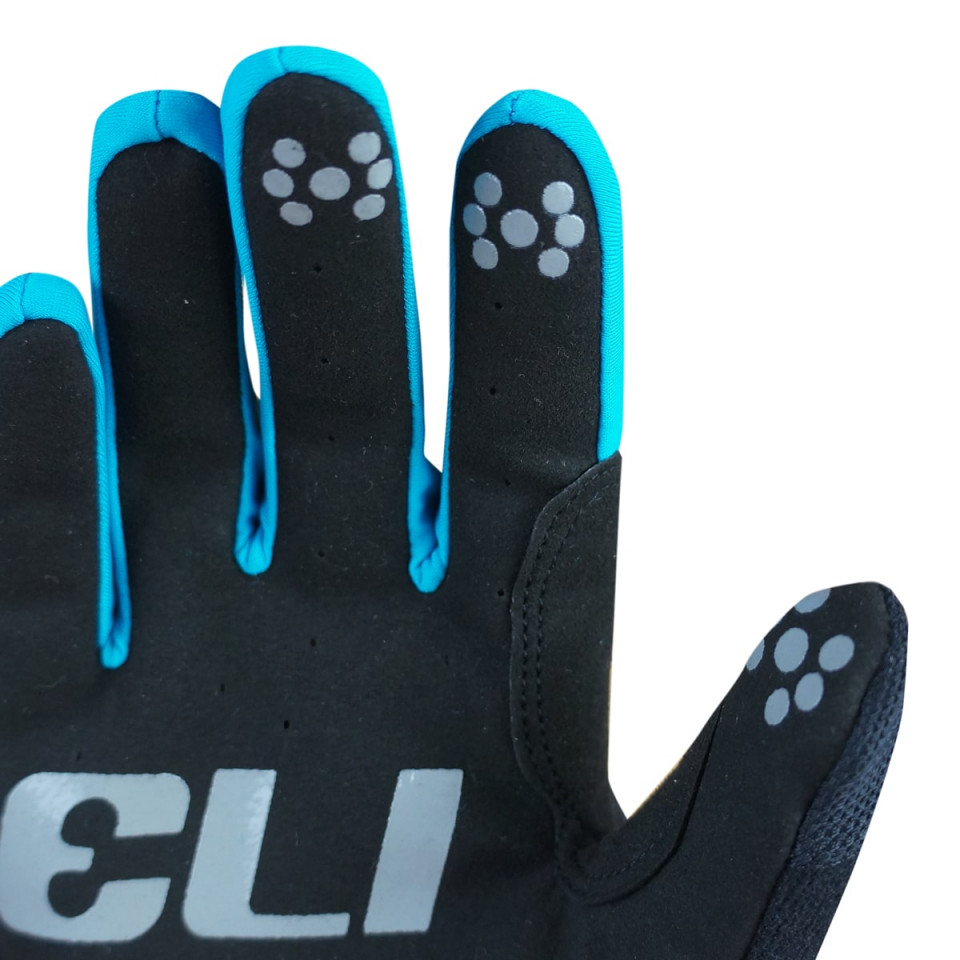 7132 Tineli Blue Trail Gloves Tineli Core Gloves Blue detail 01 min