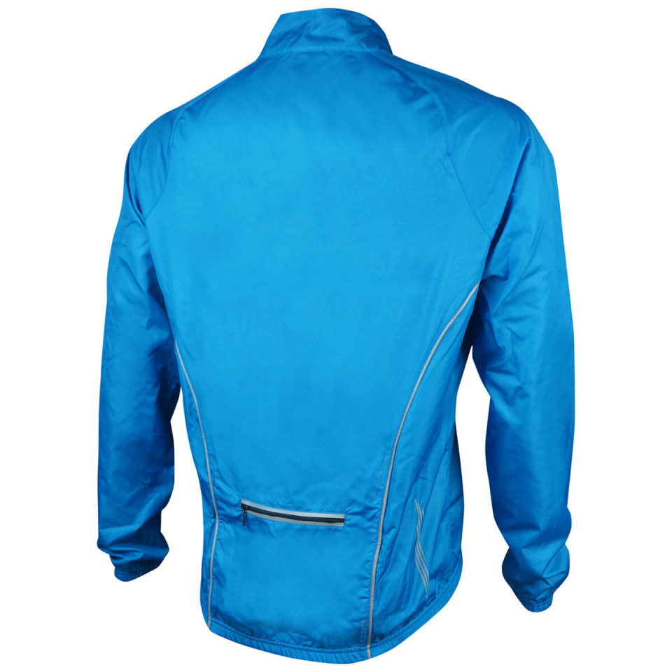4242 Tineli Blue Windbreaker Jacket back