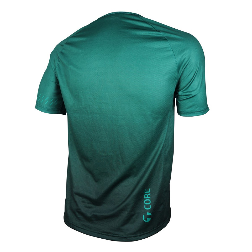 2207 Tineli Core Running tshirt SS green back