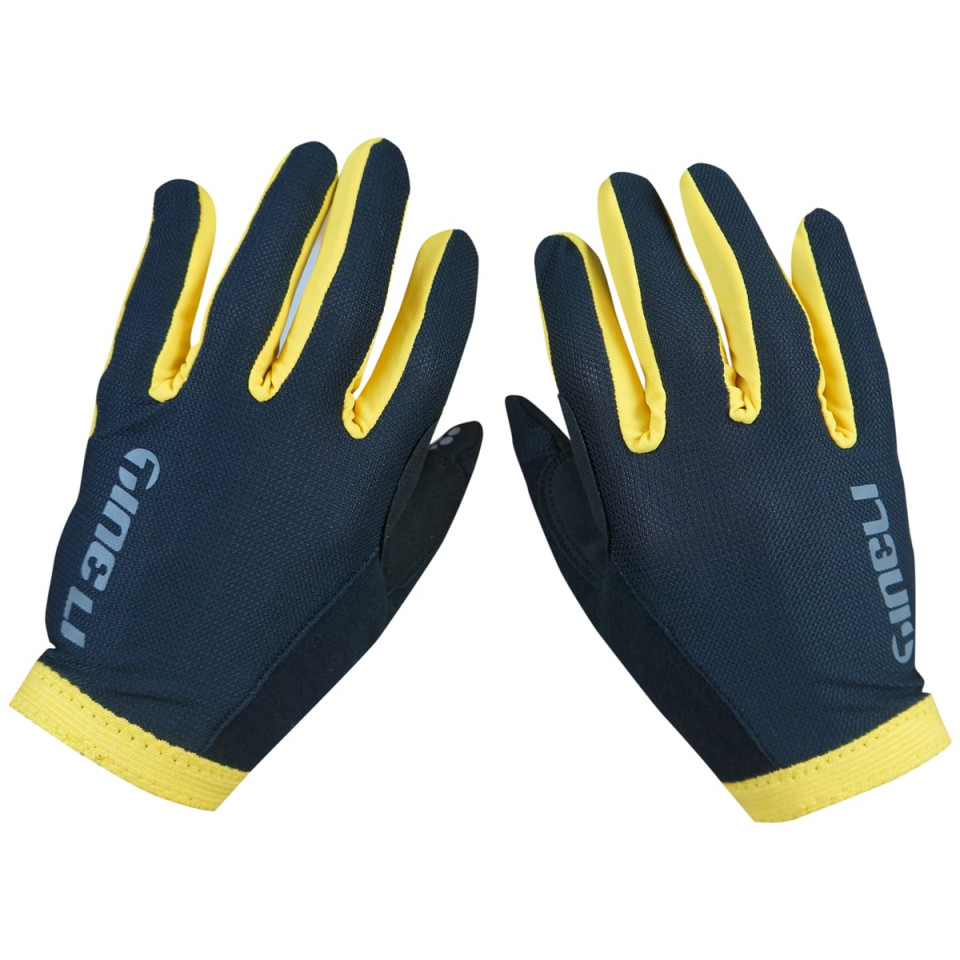 7133 Tineli Gold Trail Gloves Tineli Core Gloves Yellow front 01 min