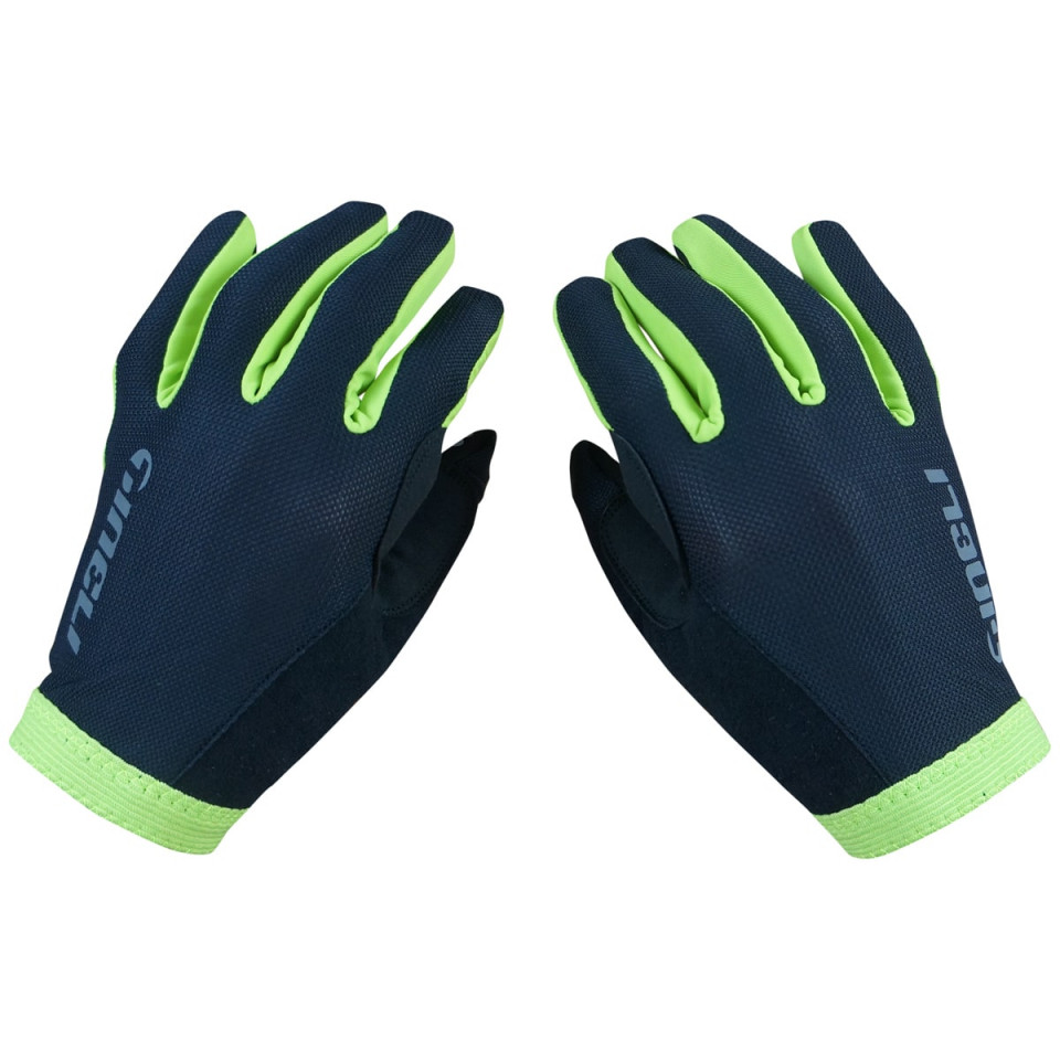 7134 Tineli Lime Trail Gloves Tineli Core Gloves Green front 01 min