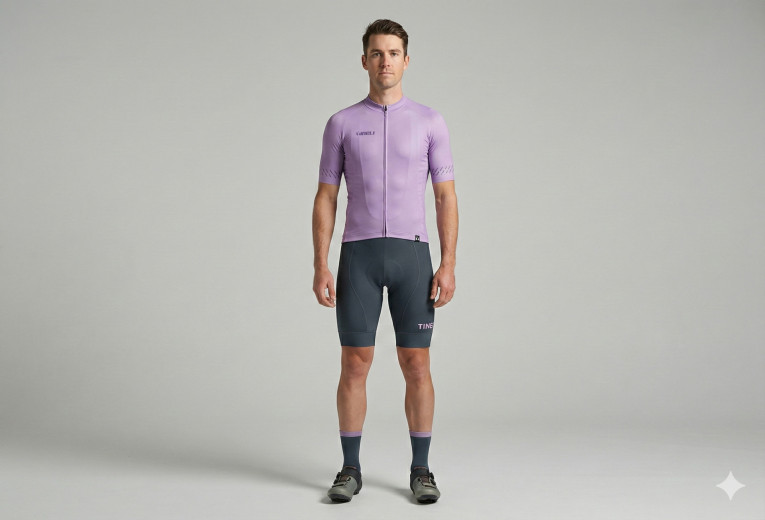 Morado jersey carbone bibs