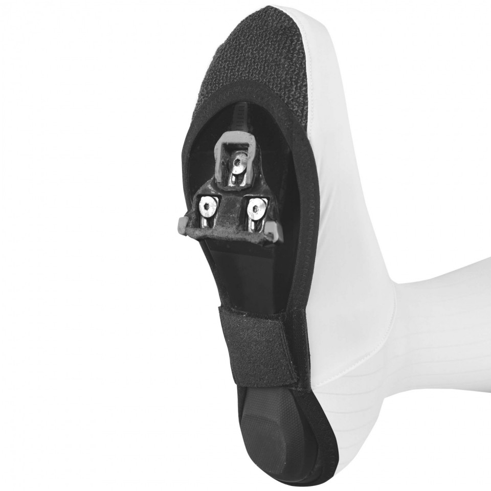 1505 Tineli Team Aero Shoe Covers White bottom