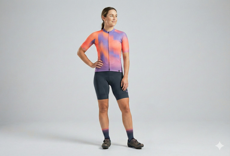 Melba jersey Carbone bibs studio