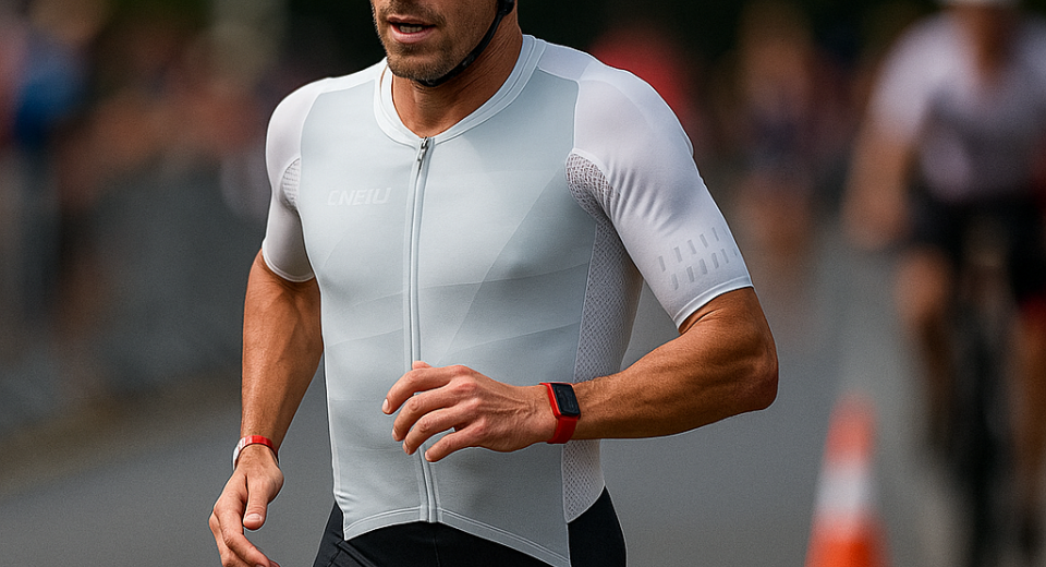 20250903 1221 Triathlete in Action remix 01k46f3s7cfatbzt36fkjdxdkh